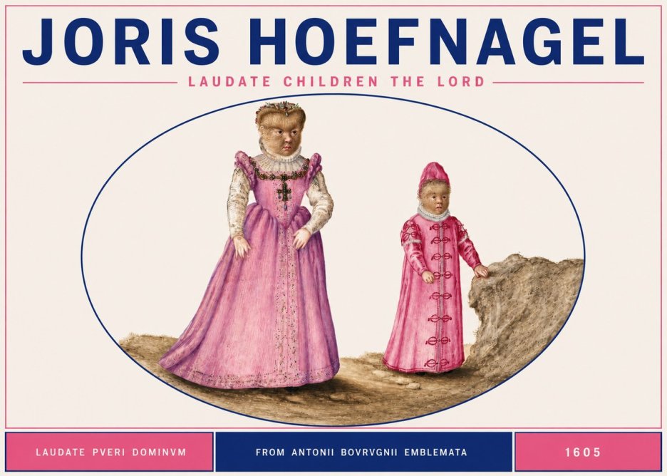 Joris Hoefnagel Laudate Pueri Dominum No6 - Affiche