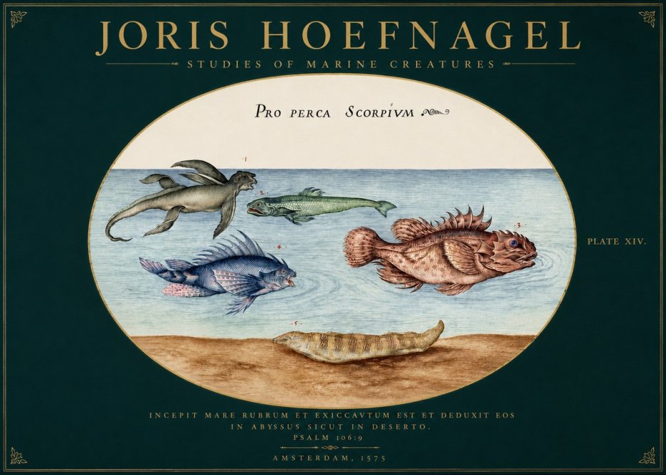 Joris Hoefnagel Pro Perca Scorpivm No2 - Affiche
