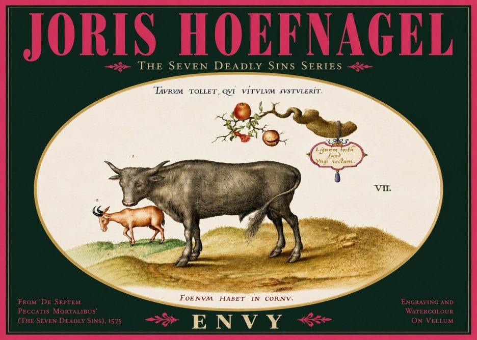 Joris Hoefnagel Envy No6 - Affiche