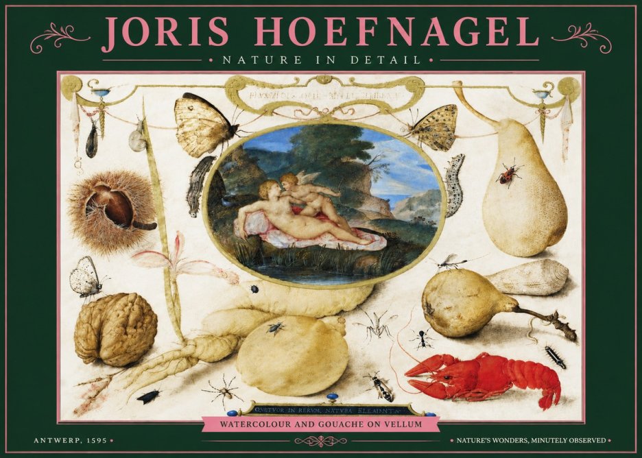 Joris Hoefnagel Nature in Detail No3 - Affiche