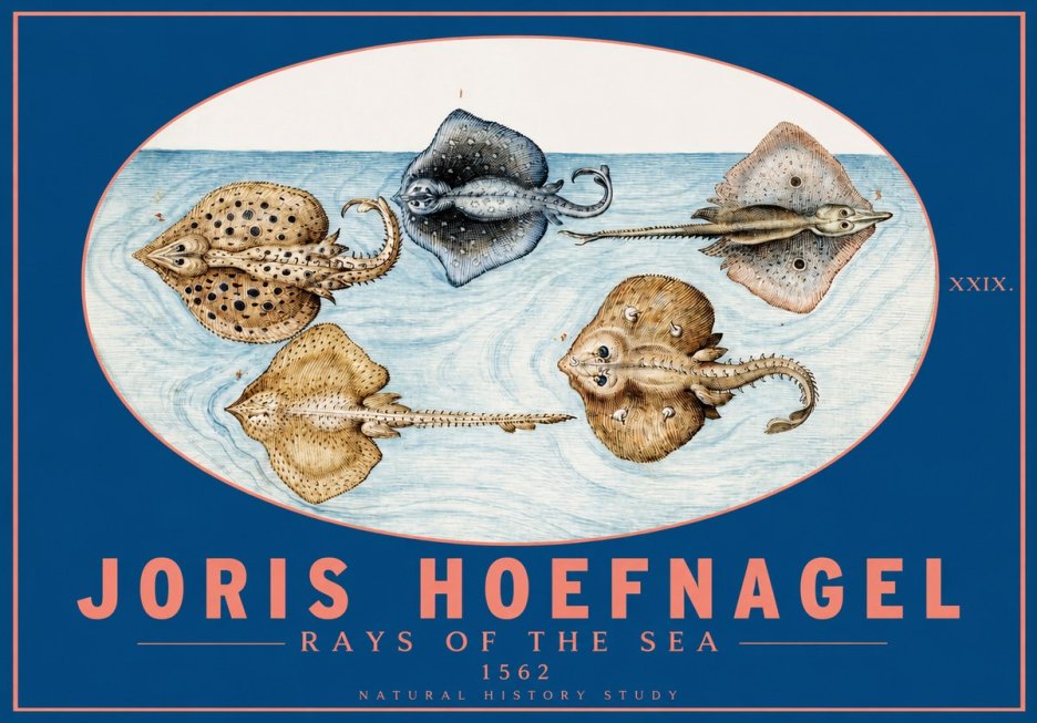 Joris Hoefnagel Rays of the Sea No2 - Affiche