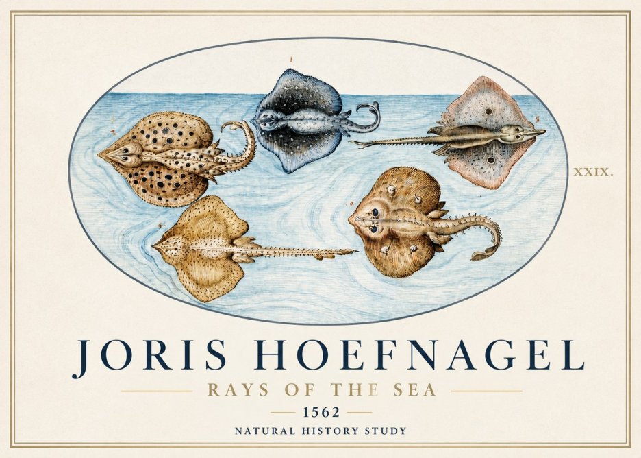 Joris Hoefnagel Rays of the Sea No3 - Affiche
