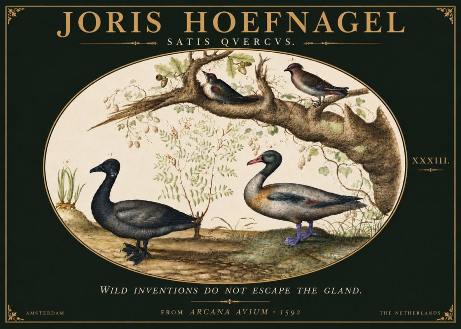 Joris Hoefnagel Satis Quercus. Birds of the Marsh No6 - Affiche
