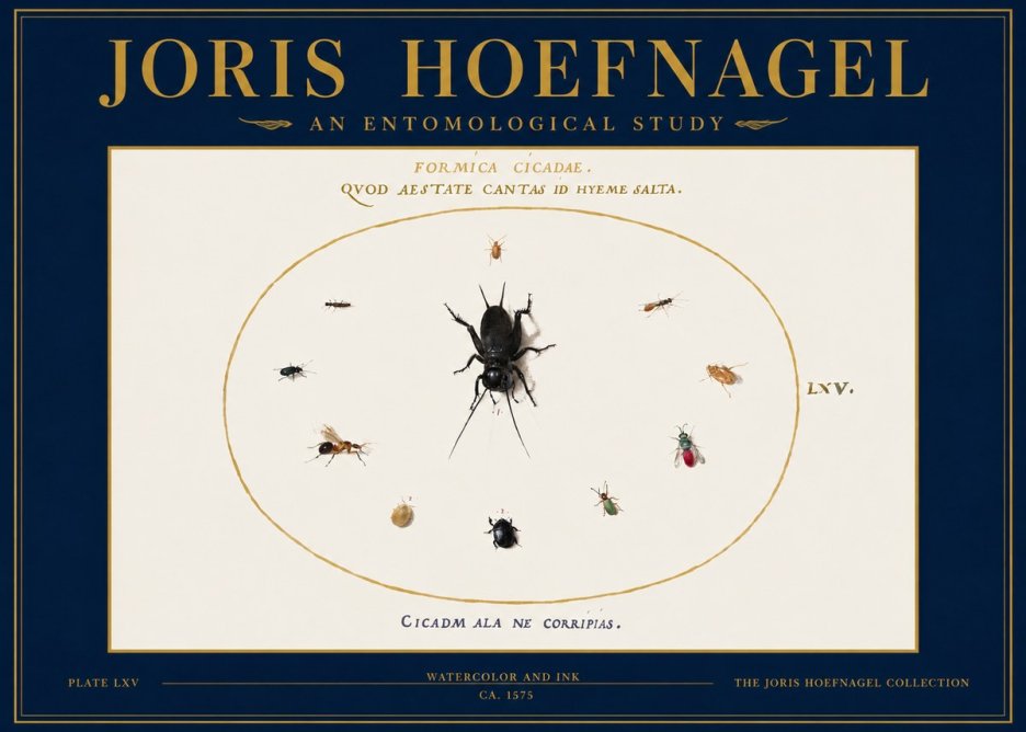Joris Hoefnagel Formica Cicadae No3 - Affiche