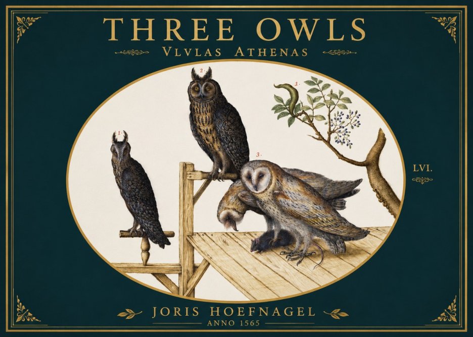 Joris Hoefnagel Vlvlas Athenas No3 - Affiche