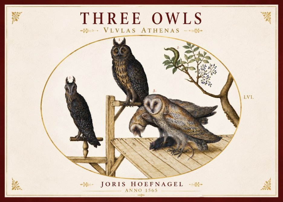 Joris Hoefnagel Vlvlas Athenas No4 - Affiche