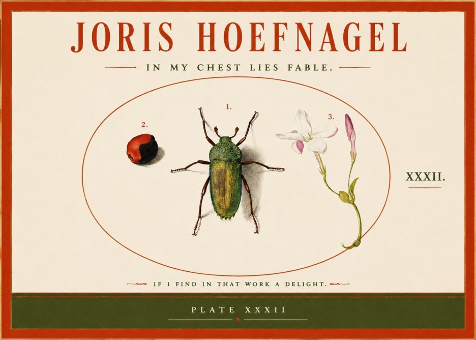 Joris Hoefnagel In My Chest Lies Fable No2 - Affiche