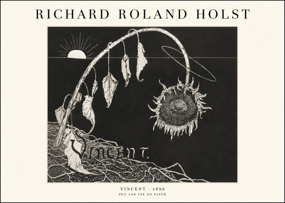 Richard Roland Holst Vincent No1 - Affiche
