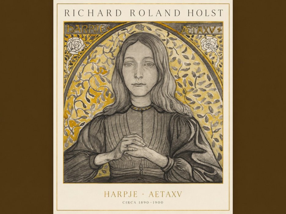 Richard Roland Holst Harpje · Aetaxv No1 - Affiche