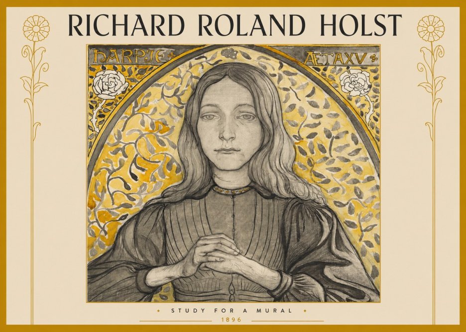 Richard Roland Holst Harpje · Aetaxv No2 - Affiche