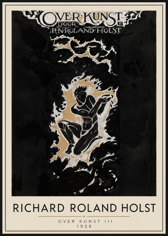 Richard Roland Holst Over Kunst Iii No1 - Affiche