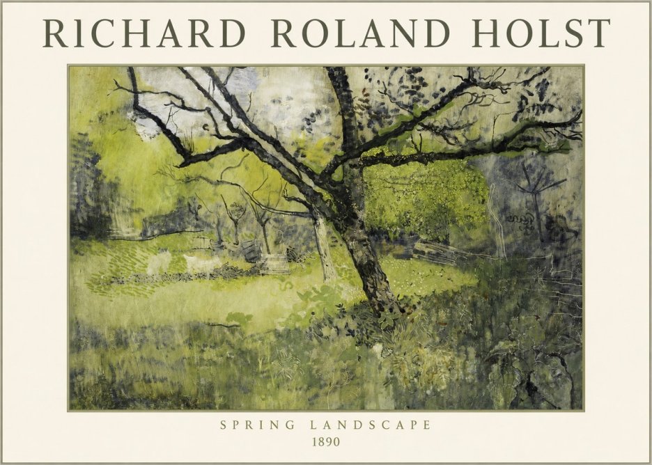 Richard Roland Holst Spring Landscape No1 - Affiche