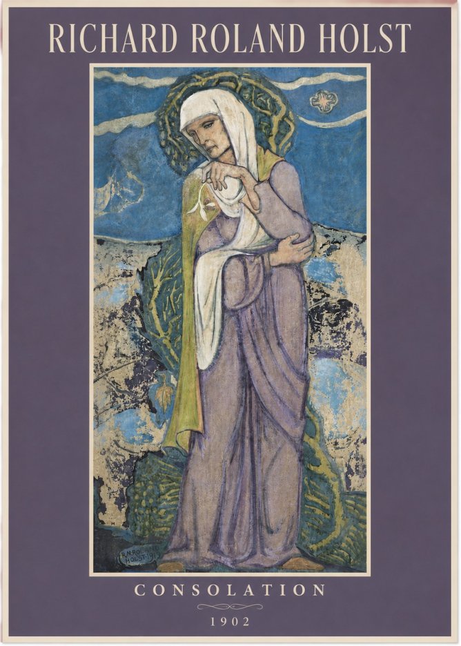 Richard Roland Holst Consolation No3 - Affiche