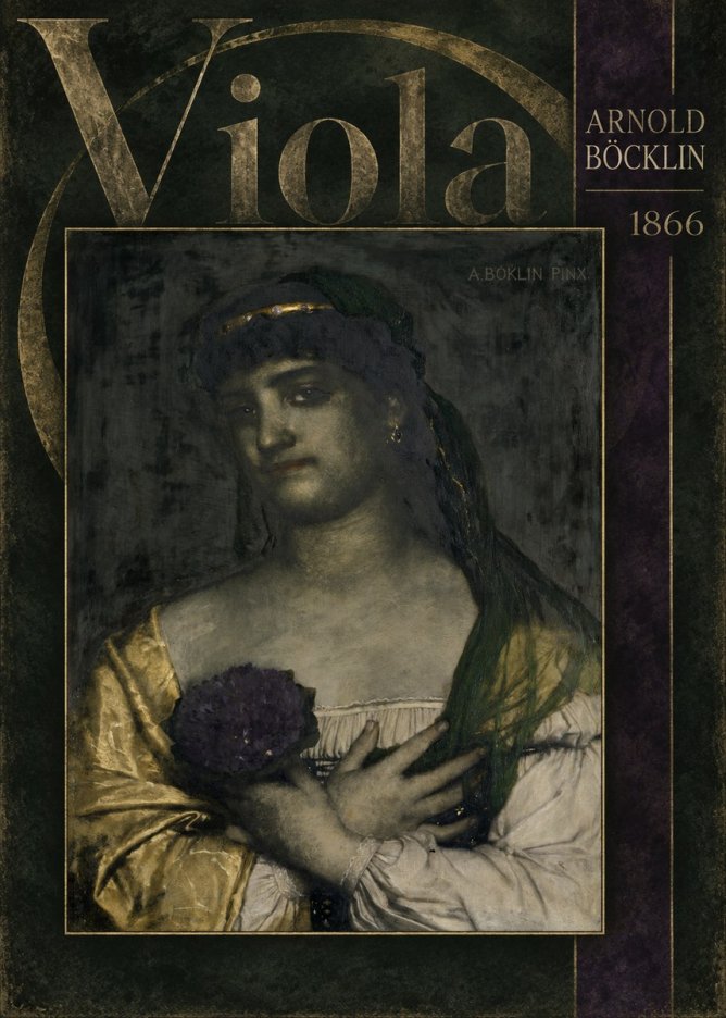 Arnold Böcklin Viola No6 - Affiche