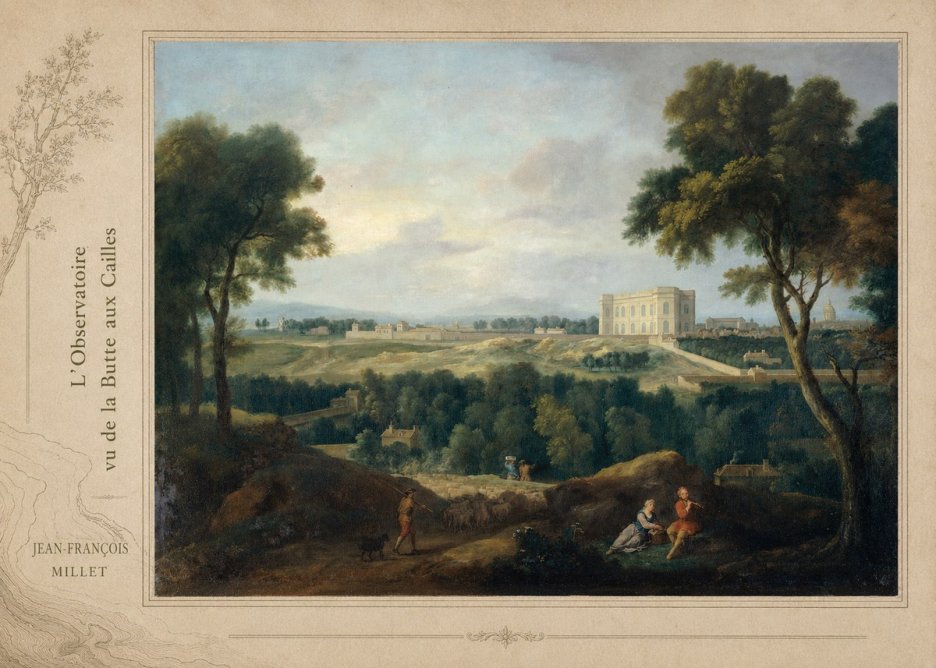 Jean-François Millet L'observatoire, Vu De La Butte Aux Cailles No2 - Affiche