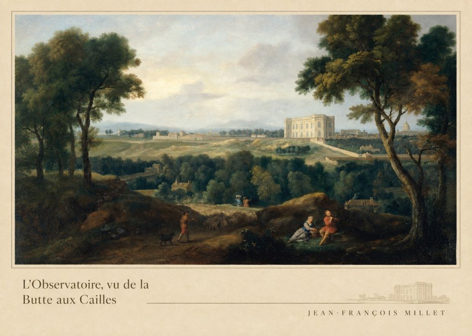 Jean-François Millet L'observatoire, Vu De La Butte Aux Cailles No4 - Affiche