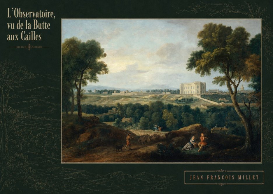 Jean-François Millet L'observatoire, Vu De La Butte Aux Cailles No6 - Affiche