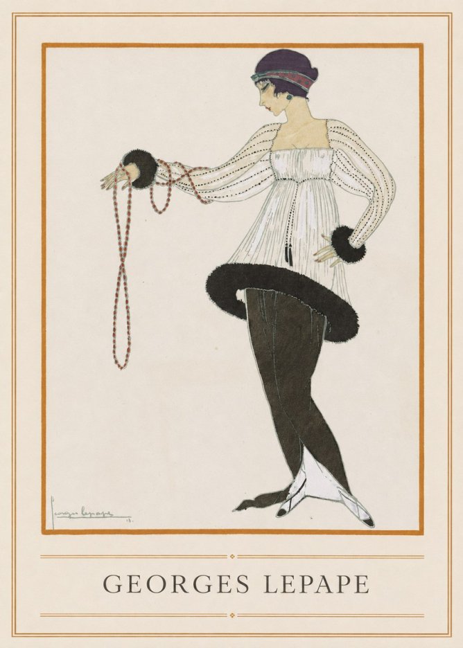 Georges Lepape Georges Lepape No1 - Affiche