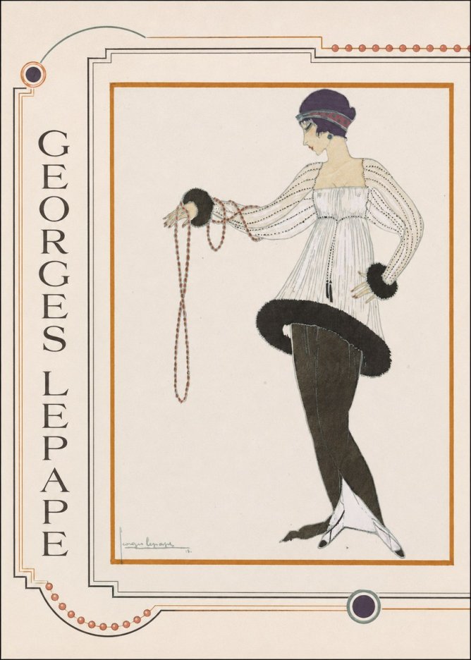Georges Lepape Georges Lepape No2 - Affiche