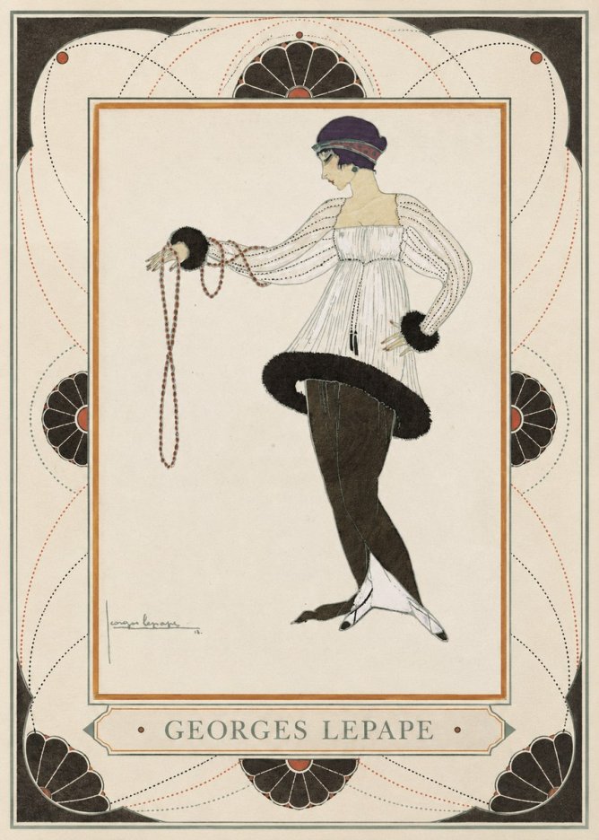 Georges Lepape Georges Lepape No5 - Affiche