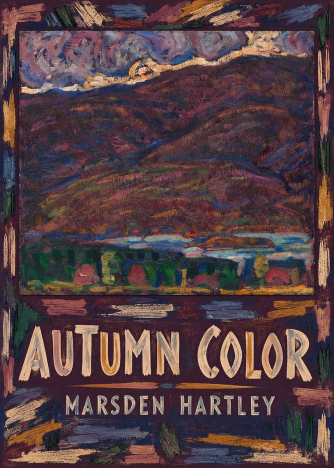 Marsden Hartley Autumn Color No5 - Affiche