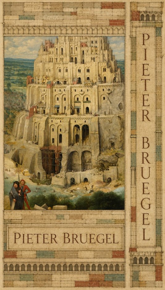 Pieter Bruegel The Tower of Babel IV No6 - Affiche