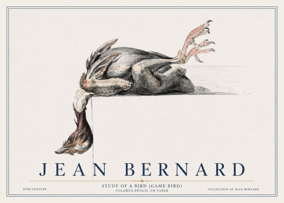 Jean Bernard Stillness No6 - Affiche