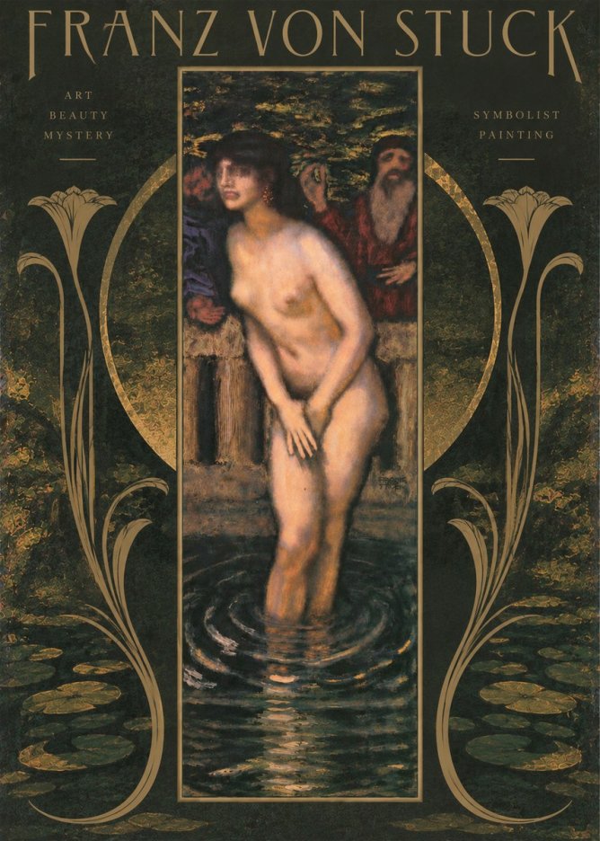 Franz von Stuck Susanna No6 - Affiche