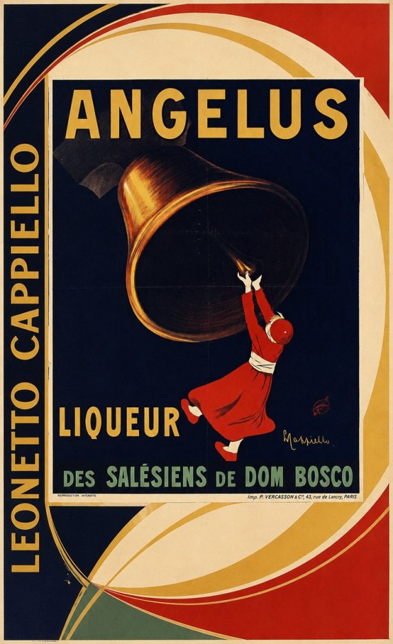 Leonetto Cappiello Angelus Liqueur No2 - Affiche