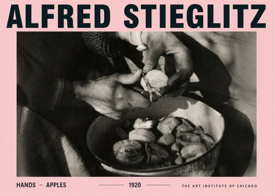 Alfred Stieglitz Hands - Apples No4 - Affiche