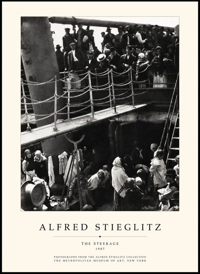 Alfred Stieglitz The Steerage – 1907 No5 - Affiche