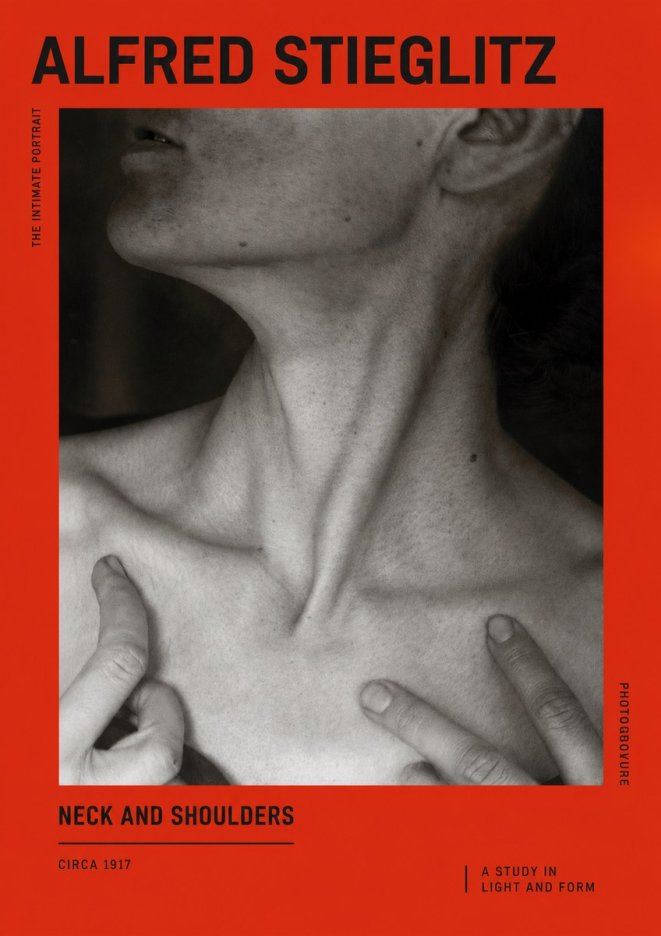 Alfred Stieglitz Neck and Shoulders No2 - Affiche