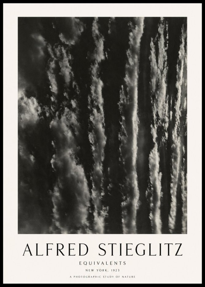 Alfred Stieglitz Equivalent I No2 - Affiche