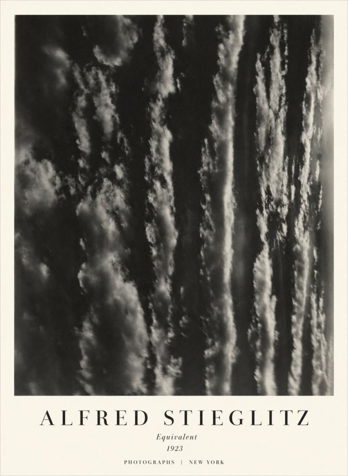 Alfred Stieglitz Equivalent I No3 - Affiche