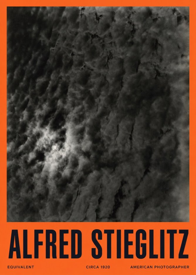 Alfred Stieglitz Equivalent II No2 - Affiche