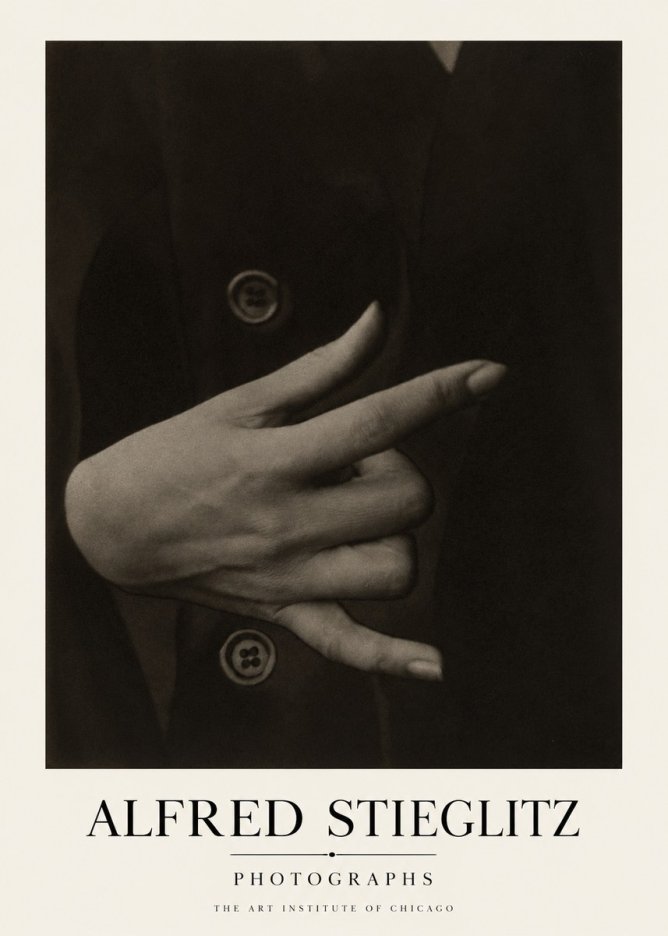 Alfred Stieglitz Hands No1 - Affiche