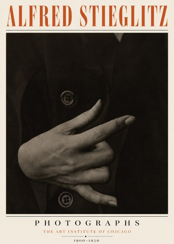Alfred Stieglitz Hands No6 - Affiche