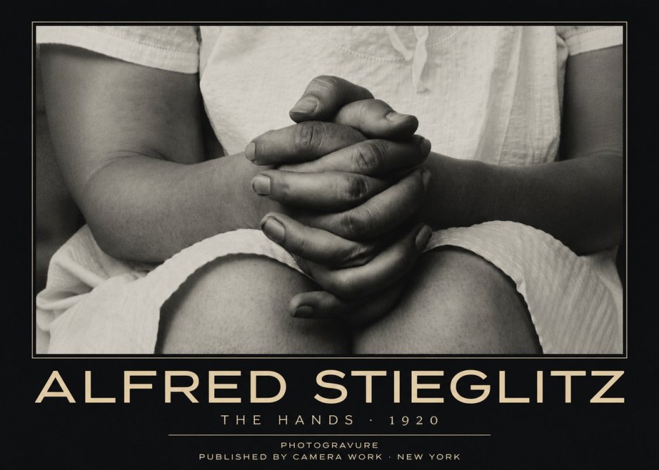Alfred Stieglitz The Hands No3 - Affiche