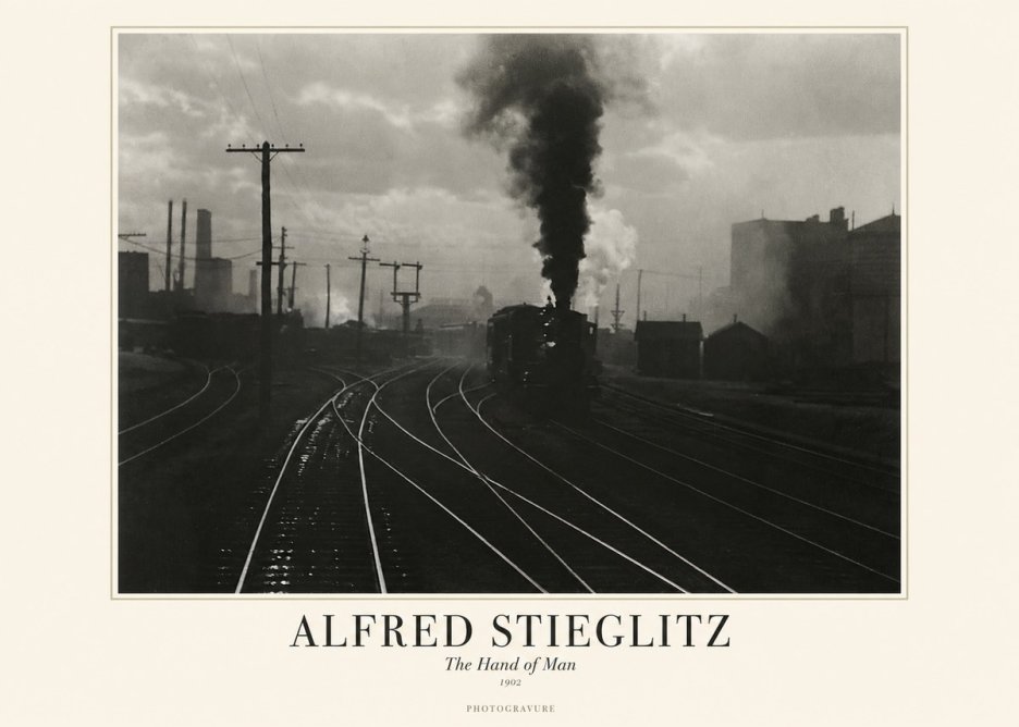Alfred Stieglitz The Hand of Man I No1 - Affiche