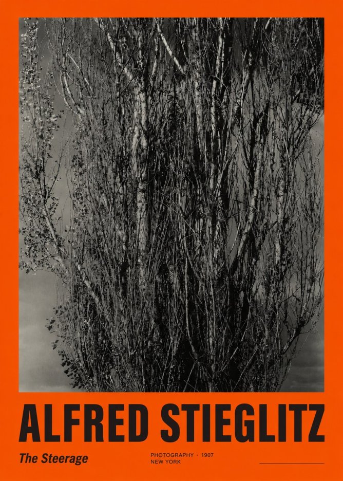 Alfred Stieglitz The Steerage II No4 - Affiche