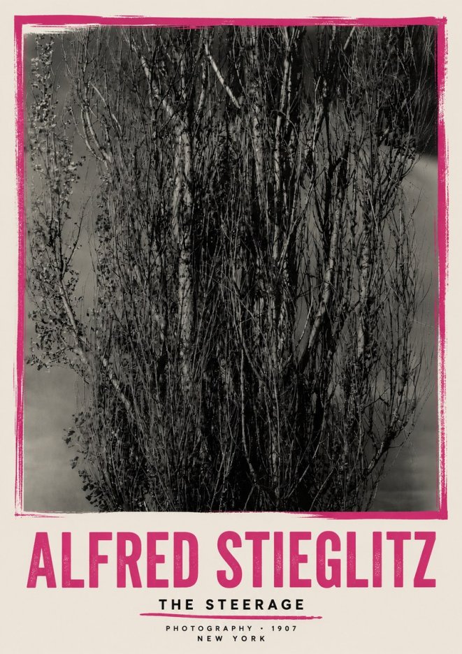Alfred Stieglitz The Steerage II No6 - Affiche