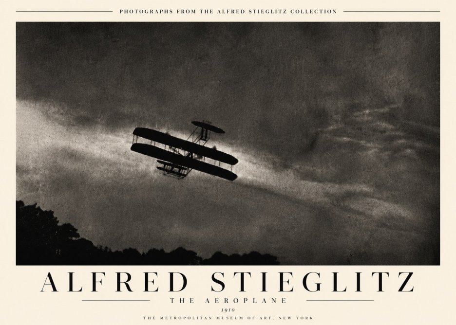 Alfred Stieglitz The Aeroplane No5 - Affiche