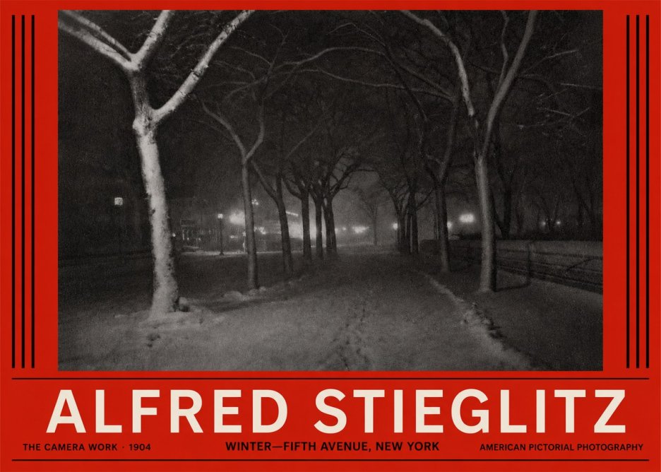 Alfred Stieglitz Winter—fifth Avenue, New York No2 - Affiche