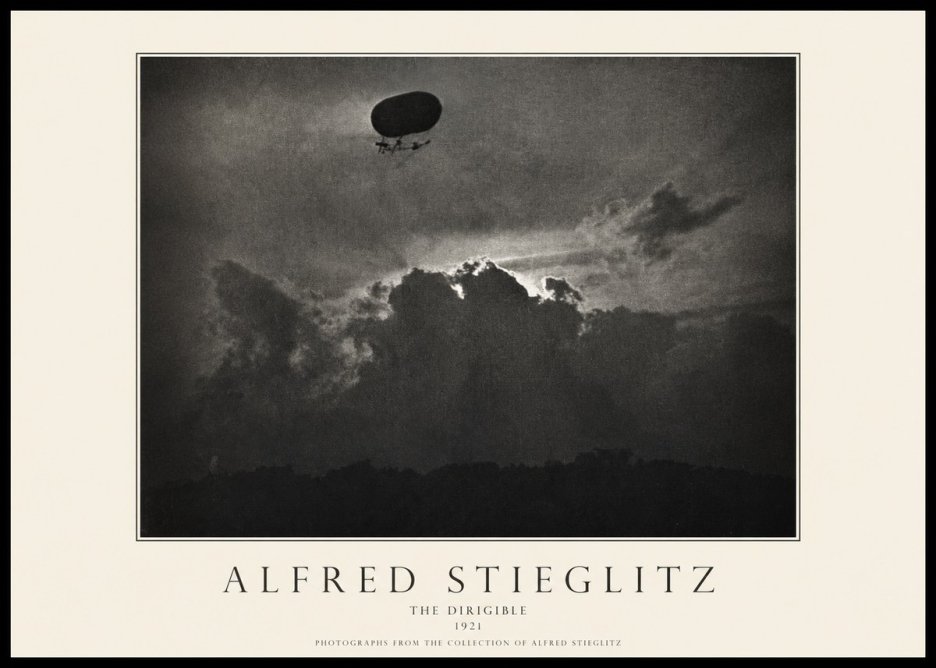 Alfred Stieglitz The Dirigible No1 - Affiche