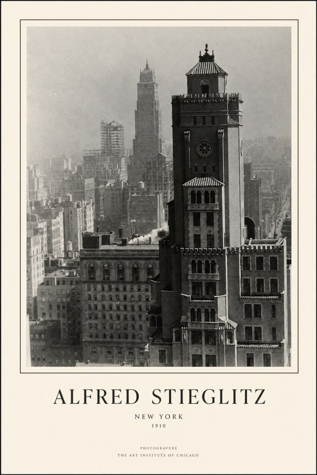 Alfred Stieglitz New York No1 - Affiche