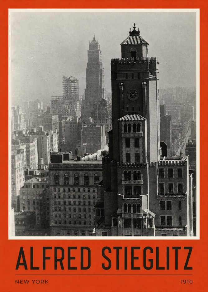Alfred Stieglitz New York No2 - Affiche