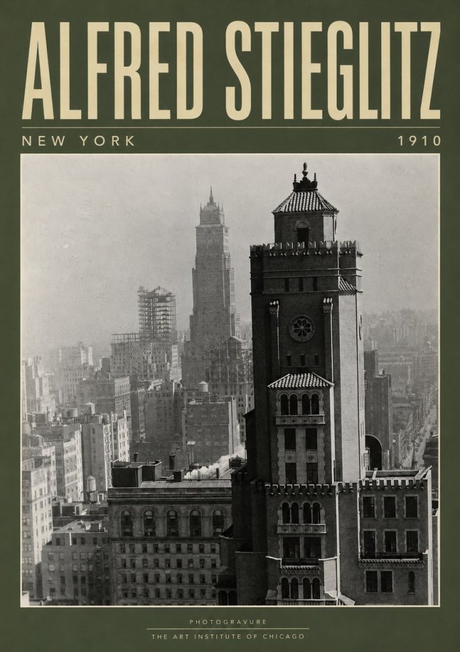 Alfred Stieglitz New York No4 - Affiche