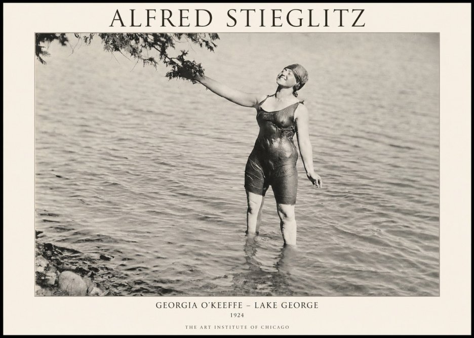 Alfred Stieglitz Lake George No1 - Affiche