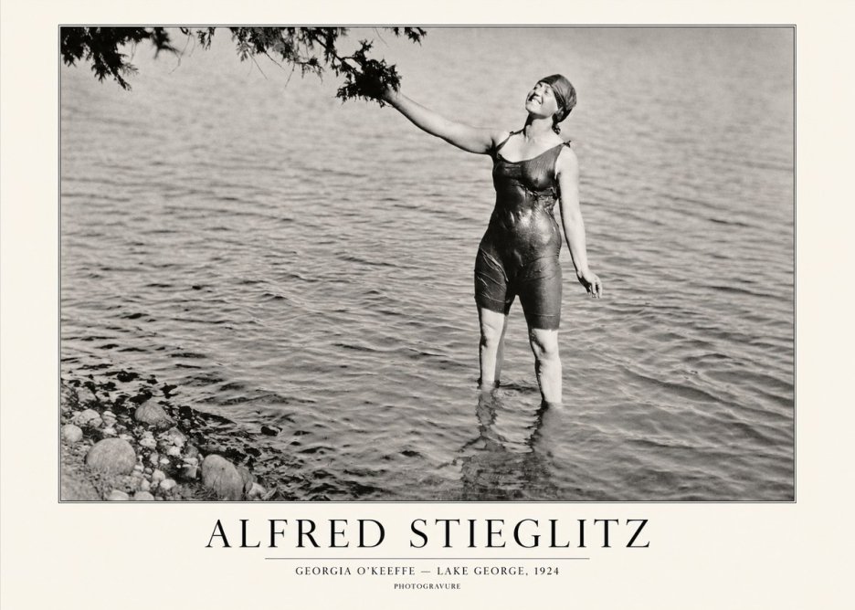 Alfred Stieglitz Lake George No6 - Affiche