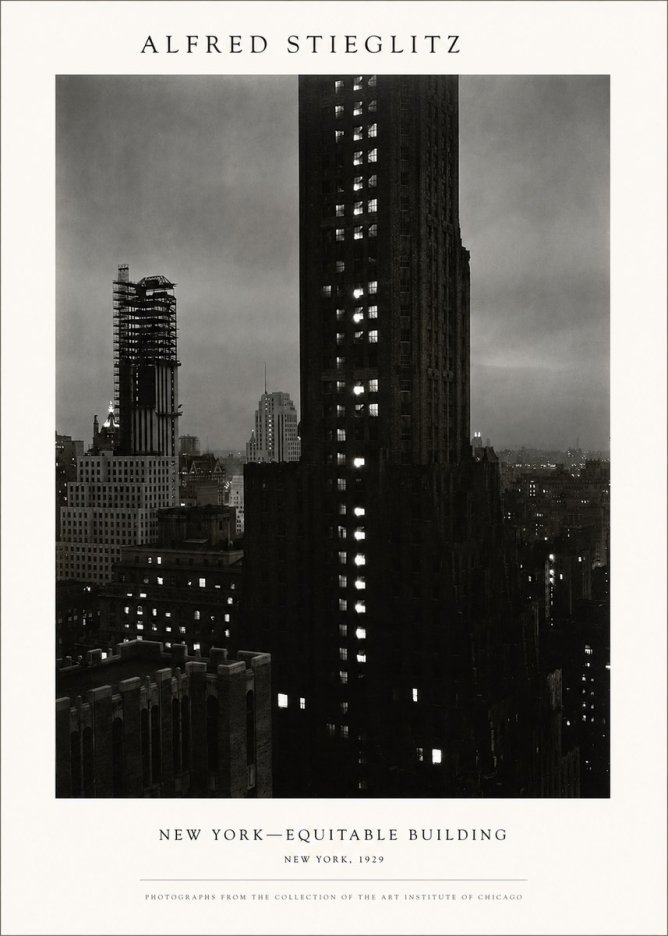 Alfred Stieglitz New York—equitable Building No1 - Affiche